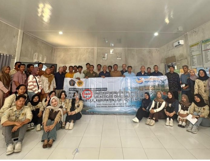 Unram-UB Perkuat Desa Mertak dengan Teknologi Pemantauan Gempa Berbasis IoT