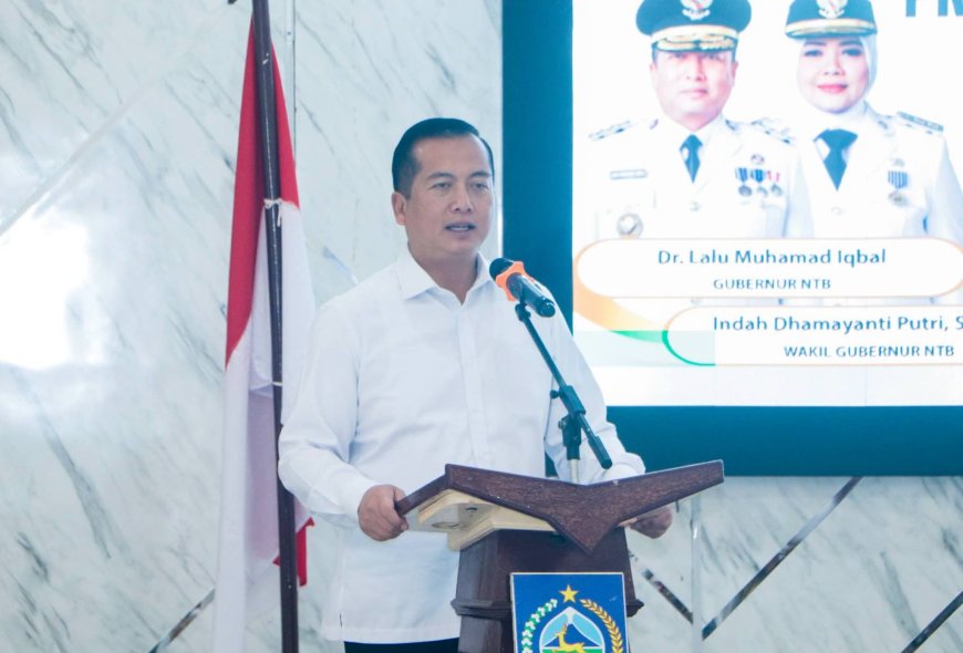46 Calon PMI NTB Ikuti Pelatihan, Miq Iqbal Tekankan Disiplin dan Kemandirian