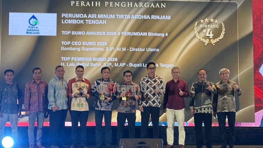 Diangkat Kembali, Ini Deretan Prestasi Direksi PDAM Lombok Tengah Selama 2021–2026