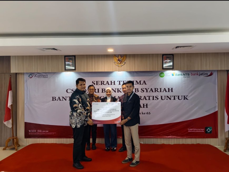 Wujud Sinergi dan Kepedulian Sosial, Bank Jatim Bersama Bank NTB Syariah & IZI Salurkan Bantuan Kacamata Gratis bagi Pelajar di Jawa Timur