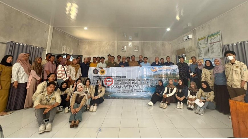 Unram-UB Perkuat Desa Mertak dengan Teknologi Pemantauan Gempa Berbasis IoT