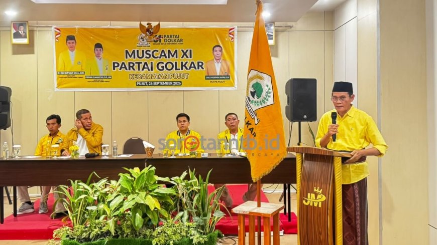 Muscam XI Golkar Pujut Memanas, Dua Kader Berebut Kursi Ketua PK